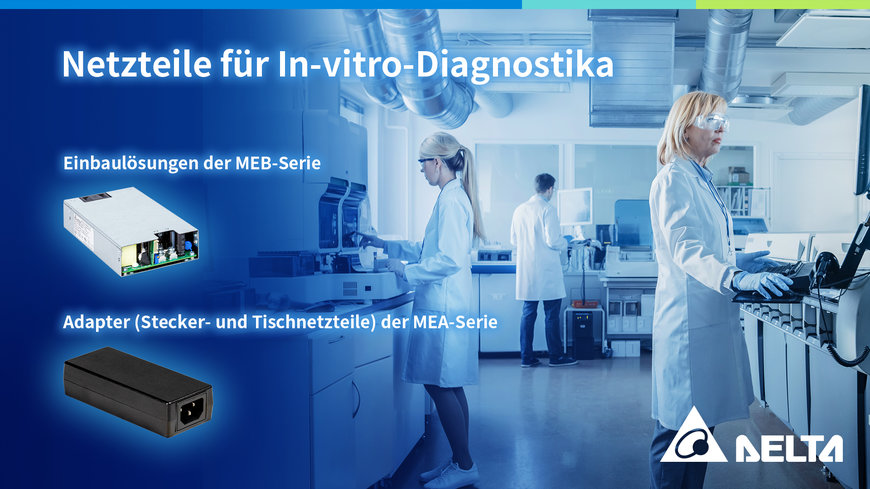 Delta präsentiert seine fortschrittlichen Netzteillösungen für Highend-Medizingeräte auf der COMPAMED 2022 